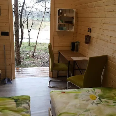 Glamping Pod Im Wald Mit Einzelbetten